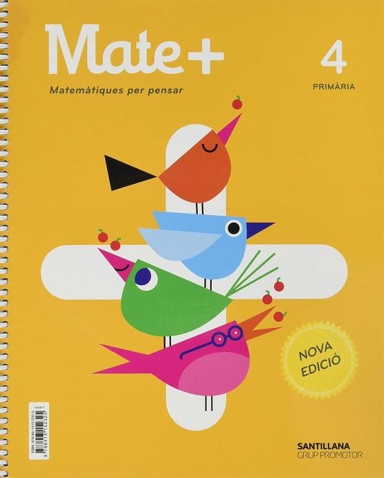 MATE+ MATEMATICAS PARA PENSAR SERIE PRACTICA 4 PRIMARIA GRUP PROMOTOR | 9788413152325 | AAVV | Llibreria Online de Banyoles | Comprar llibres en català i castellà online