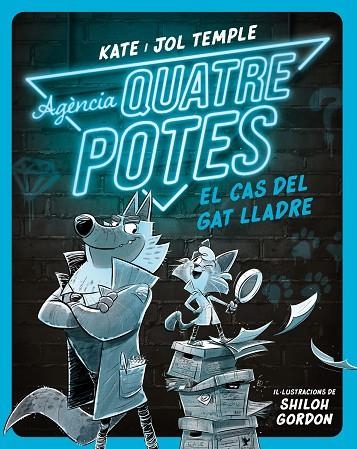 AGÈNCIA QUATRE POTES 1: EL CAS DEL GAT LLADRE | 9788413893471 | TEMPLE, KATE/TEMPLE, JOL | Llibreria Online de Banyoles | Comprar llibres en català i castellà online