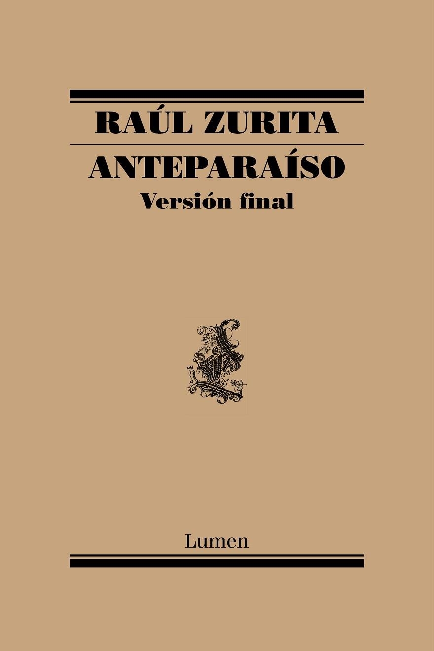 ANTEPARAÍSO | 9788426424129 | ZURITA, RAÚL | Llibreria Online de Banyoles | Comprar llibres en català i castellà online