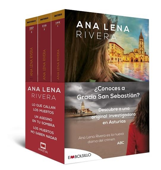 PACK GRACIA SAN SEBASTIÁN | 9788418185403 | RIVERA, ANA LENA | Llibreria L'Altell - Llibreria Online de Banyoles | Comprar llibres en català i castellà online - Llibreria de Girona