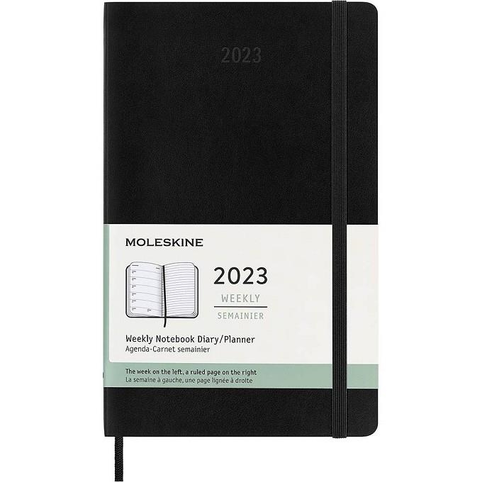 AGENDA MOLESKINE 2023 SETMANAL L NEGRA TOVA | 8056420859713 | MOLESKINE | Llibreria Online de Banyoles | Comprar llibres en català i castellà online