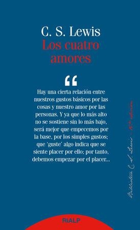 CUATRO AMORES, LOS | 9788432147876 | LEWIS , CLIVE STAPLES | Llibreria Online de Banyoles | Comprar llibres en català i castellà online