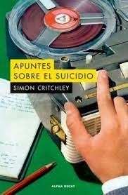 APUNTES SOBRE EL SUICIDIO | 9788412577716 | CRITCHLEY, SIMON | Llibreria L'Altell - Llibreria Online de Banyoles | Comprar llibres en català i castellà online - Llibreria de Girona