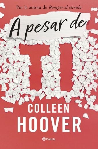 A PESAR DE TI | 9788408263463 | HOOVER, COLLEEN | Llibreria Online de Banyoles | Comprar llibres en català i castellà online