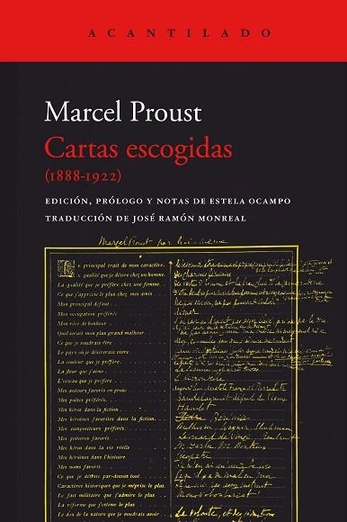 CARTAS ESCOGIDAS (1888-1922) | 9788419036100 | PROUST, MARCEL | Llibreria L'Altell - Llibreria Online de Banyoles | Comprar llibres en català i castellà online - Llibreria de Girona