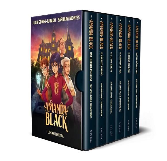 AMANDA BLACK 1-6 - PACK  (EDICIÓN LIMITADA) | 9788419048967 | GÓMEZ-JURADO, JUAN/MONTES, BÁRBARA | Llibreria Online de Banyoles | Comprar llibres en català i castellà online