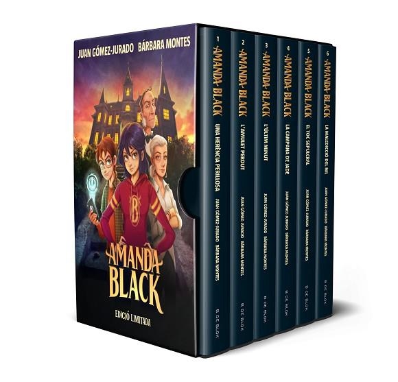 AMANDA BLACK (LLIBRES DE L'1 AL 6) PACK EDICIÓ LIMITADA | 9788419048974 | GOMEZ-JURADO, JUAN/MONTES, BARBARA | Llibreria Online de Banyoles | Comprar llibres en català i castellà online