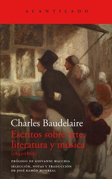 ESCRITOS SOBRE ARTE, LITERATURA Y MÚSICA | 9788419036155 | BAUDELAIRE, CHARLES | Llibreria Online de Banyoles | Comprar llibres en català i castellà online