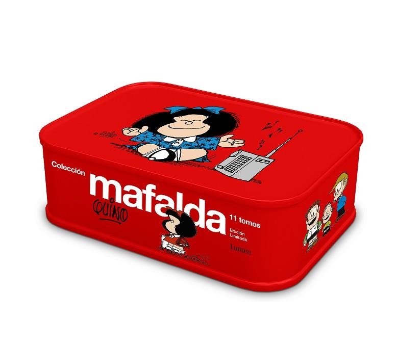 COLECCIÓN MAFALDA: 11 TOMOS EN UNA LATA (EDICIÓN LIMITADA) | 9788426424297 | QUINO | Llibreria Online de Banyoles | Comprar llibres en català i castellà online