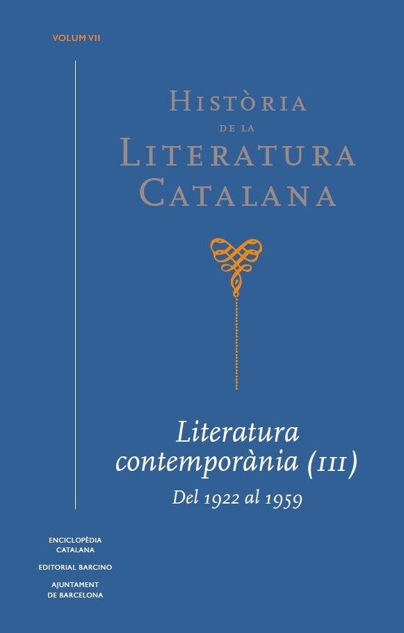 HISTÒRIA DE LA LITERATURA CATALANA VOL. 7 | 9788441234413 | MARRUGAT, JORDI/BROCH I HUESA, ÀLEX/DIVERSOS | Llibreria L'Altell - Llibreria Online de Banyoles | Comprar llibres en català i castellà online - Llibreria de Girona