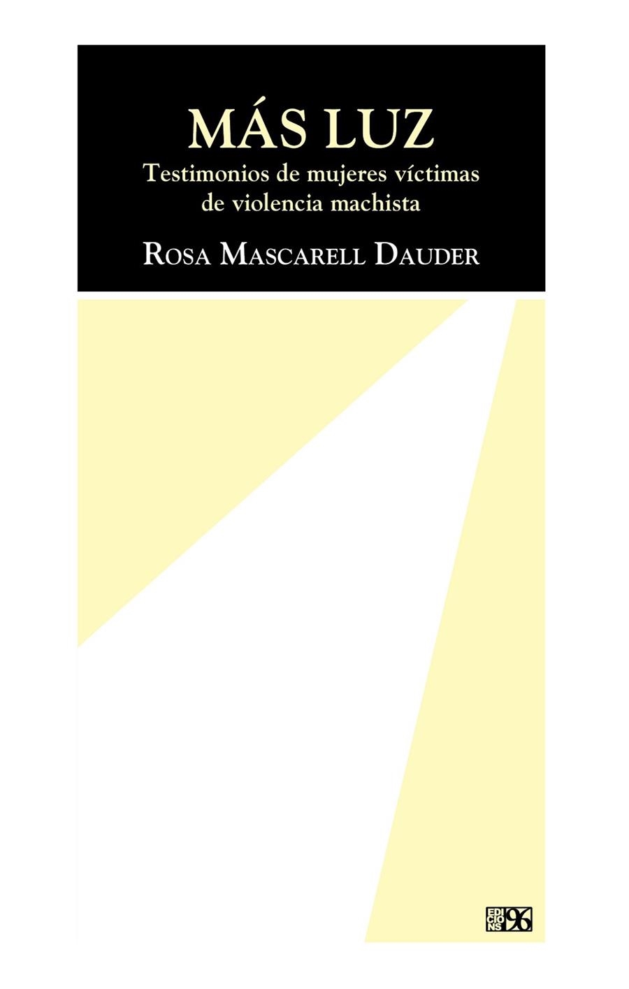 MÁS LUZ | 9788419149299 | MASCARELL DAUDER, ROSA | Llibreria Online de Banyoles | Comprar llibres en català i castellà online