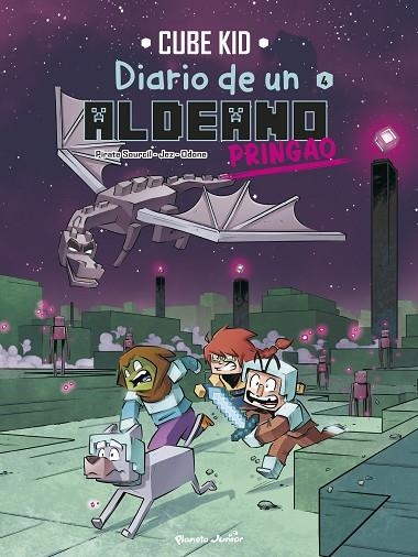 MINECRAFT. DIARIO DE UN ALDEANO PRINGAO. CÓMIC 4 | 9788408266662 | CUBE KID | Llibreria Online de Banyoles | Comprar llibres en català i castellà online