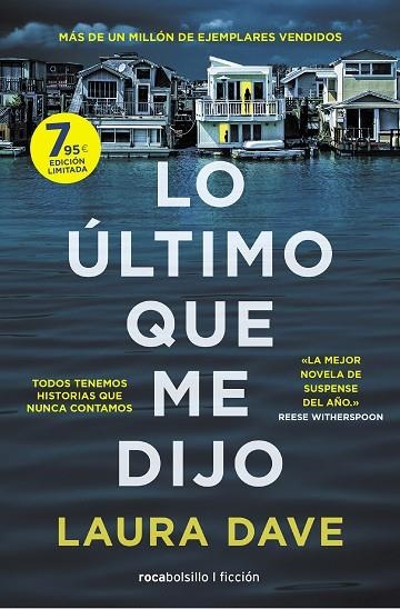 LO ÚLTIMO QUE ME DIJO | 9788418850721 | DAVE, LAURA | Llibreria Online de Banyoles | Comprar llibres en català i castellà online