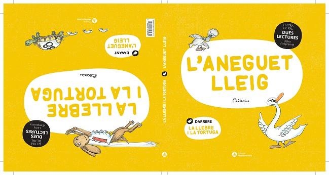 DUES LECTURES. ANEGUET LLEIG. LA LLEBRE I LA TORTUGA | 9788419028235 | PILARIN BAYES | Llibreria Online de Banyoles | Comprar llibres en català i castellà online