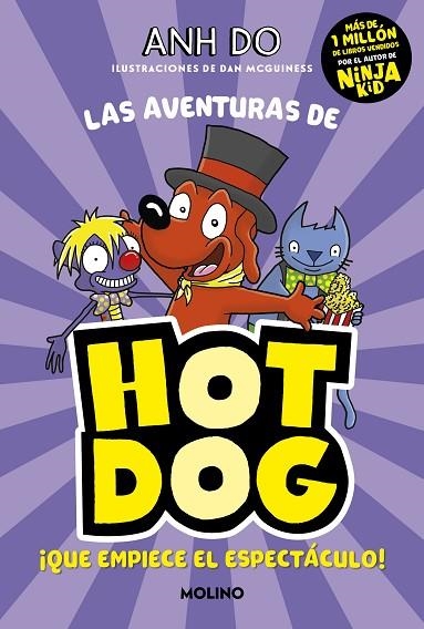 AVENTURAS DE HOTDOG! 3, ¡LAS  - ¡QUE EMPIECE EL ESPECTÁCULO! | 9788427226135 | DO, ANH | Llibreria Online de Banyoles | Comprar llibres en català i castellà online