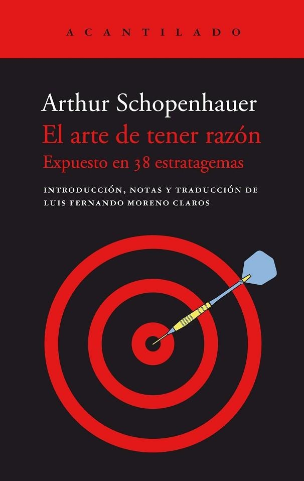 EL ARTE DE TENER RAZÓN | 9788419036377 | SCHOPENHAUER, ARTHUR | Llibreria L'Altell - Llibreria Online de Banyoles | Comprar llibres en català i castellà online - Llibreria de Girona