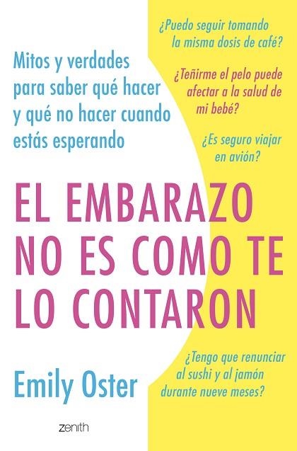 EL EMBARAZO NO ES COMO TE LO CONTARON | 9788408267218 | OSTER, EMILY | Llibreria Online de Banyoles | Comprar llibres en català i castellà online