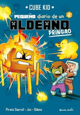 MINECRAFT. PEQUEÑO DIARIO DE UN ALDEANO PRINGAO 2 | 9788408269694 | CUBE KID | Llibreria Online de Banyoles | Comprar llibres en català i castellà online