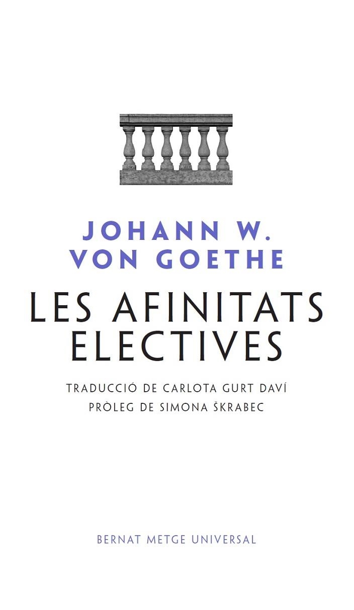 AFINITATS ELECTIVES, LES | 9788498594041 | VON GOETHE, JOHANN WOLFGANG | Llibreria L'Altell - Llibreria Online de Banyoles | Comprar llibres en català i castellà online - Llibreria de Girona