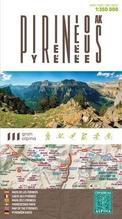 PIRINEUS 1:350.000 -ALPINA | 9788480909839 | Llibreria Online de Banyoles | Comprar llibres en català i castellà online