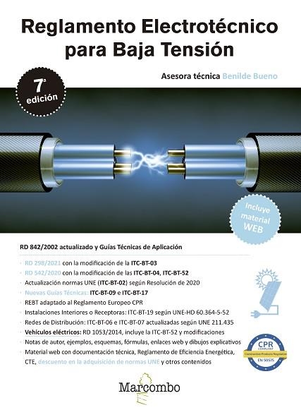 REGLAMENTO ELECTROTÉCNICO PARA BAJA TENSIÓN 7.ª EDICIÓN | 9788426733719 | BUENO GONZÁLEZ, BENILDE | Llibreria Online de Banyoles | Comprar llibres en català i castellà online