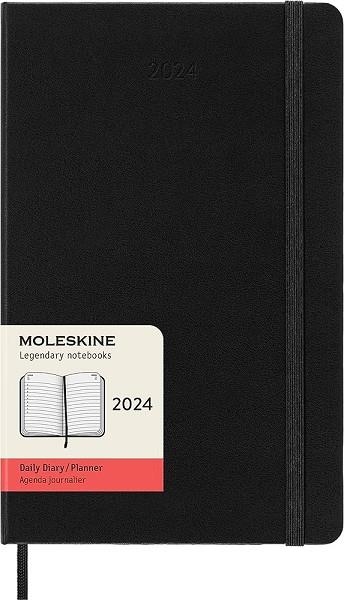 AGENDA 2024 DIÀRIA L NEGRA TAPA DURA MOLESKINE | 8056598856484 | MOLESKINE | Llibreria Online de Banyoles | Comprar llibres en català i castellà online