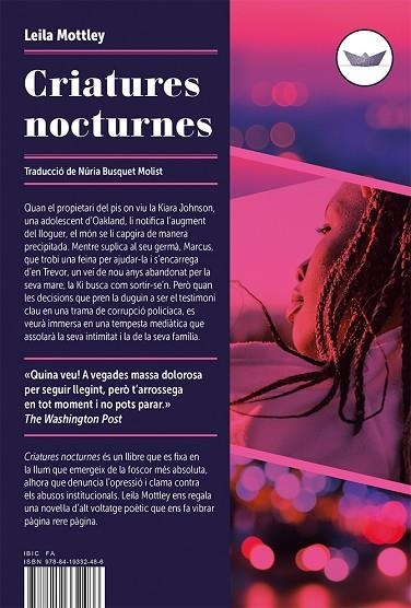 CRIATURES NOCTURNES | 9788419332486 | MOTTLEY, LEILA | Llibreria Online de Banyoles | Comprar llibres en català i castellà online