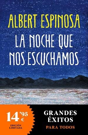 LA NOCHE QUE NOS ESCUCHAMOS | 9788466370820 | ESPINOSA, ALBERT | Llibreria Online de Banyoles | Comprar llibres en català i castellà online