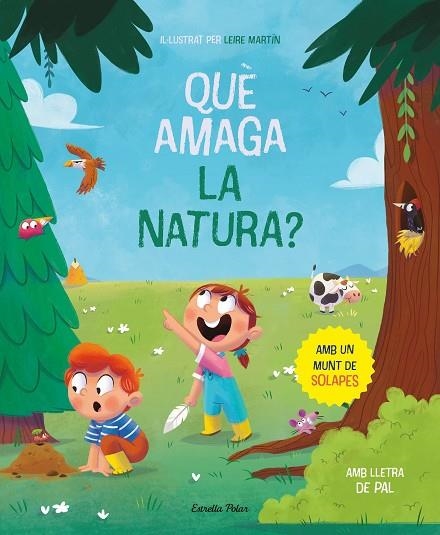 QUÈ AMAGA LA NATURA? LLIBRE AMB SOLAPES | 9788413894652 | MARTÍN RINCÓN, LEIRE | Llibreria Online de Banyoles | Comprar llibres en català i castellà online