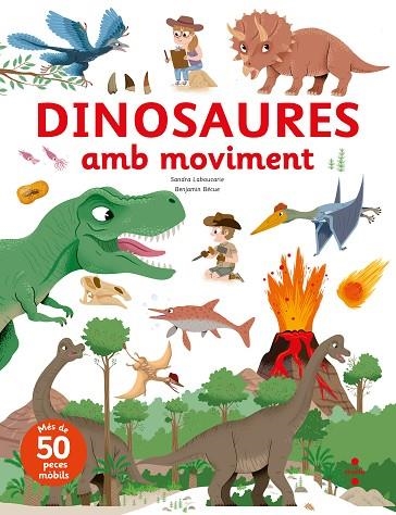 DINOSAURES AMB MOVIMENT | 9788466154093 | LEBOUCARIE, SANDRA | Llibreria Online de Banyoles | Comprar llibres en català i castellà online