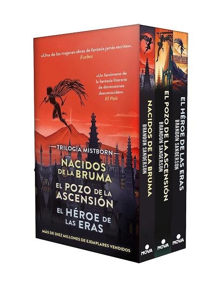 ESTUCHE TRILOGÍA MISTBORN (NACIDOS DE LA BRUMA | EL POZO DE LA ASCENSIÓN | EL HÉ | 9788419260239 | SANDERSON, BRANDON | Llibreria Online de Banyoles | Comprar llibres en català i castellà online