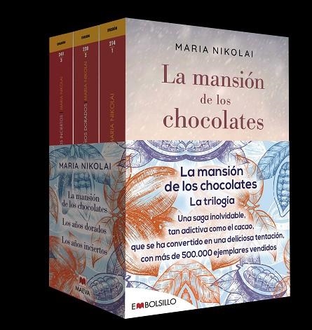 PACK LA MANSIÓN DE LOS CHOCOLATES | 9788418185595 | NIKOLAI, MARIA | Llibreria L'Altell - Llibreria Online de Banyoles | Comprar llibres en català i castellà online - Llibreria de Girona