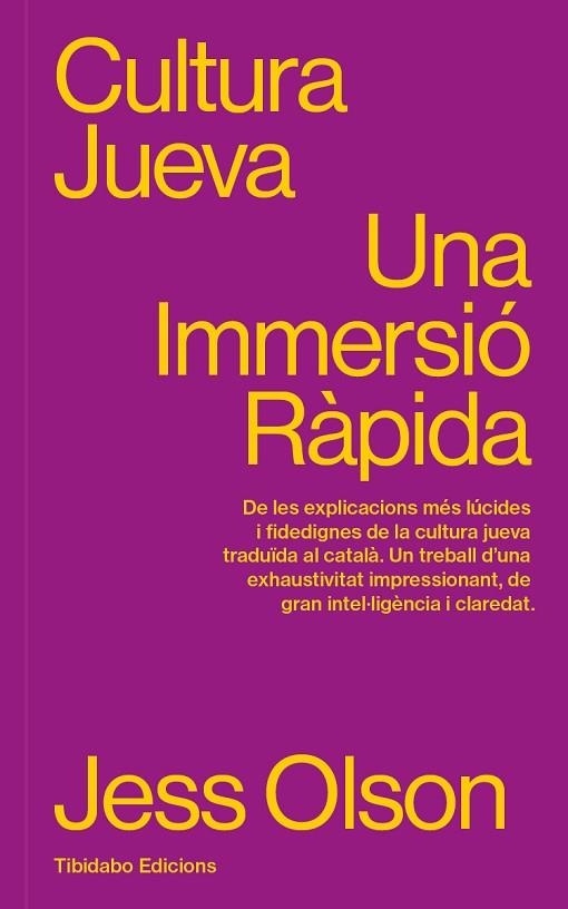 CULTURA JUEVA | 9788410013056 | OLSON, JESS | Llibreria Online de Banyoles | Comprar llibres en català i castellà online