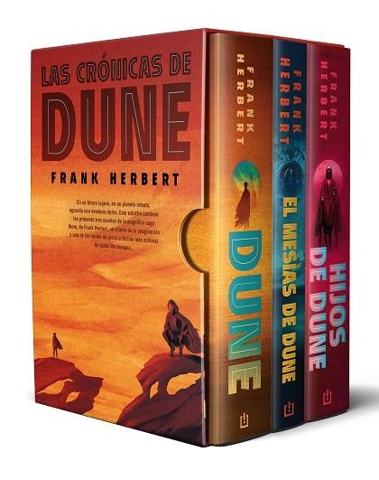 TRILOGÍA DUNE, EDICIÓN DE LUJO (ESTUCHE CON: DUNE | EL MESÍAS DE DUNE | HIJOS DE | 9788466367943 | HERBERT, FRANK | Llibreria Online de Banyoles | Comprar llibres en català i castellà online