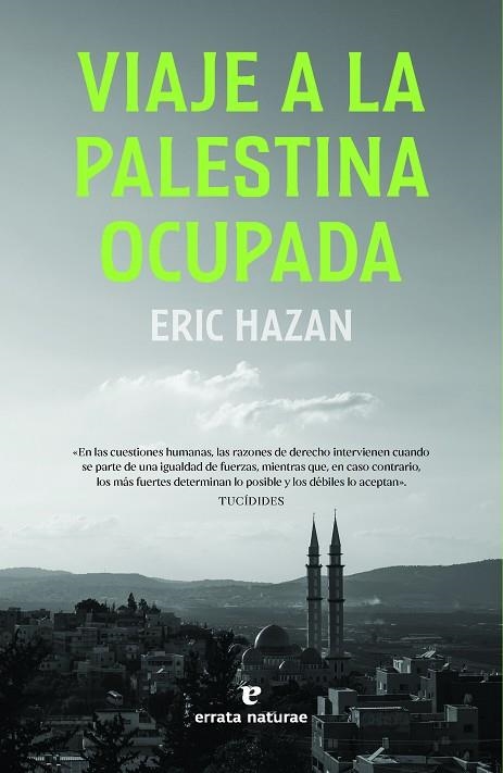 VIAJE A LA PALESTINA OCUPADA | 9788419158567 | HAZAN, ERIC | Llibreria Online de Banyoles | Comprar llibres en català i castellà online