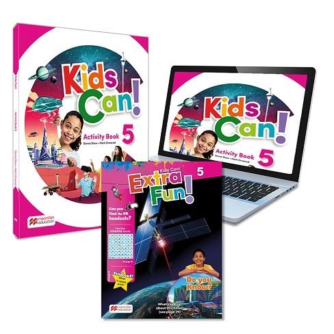 KIDS CAN! 5 ACTIVITY BOOK, EXTRAFUN & PUPIL'S APP: CUADERNO DE ACTIVIDADES IMPRE | 9781380053411 | OMEROND, MARK/SHAW, DONNA | Llibreria Online de Banyoles | Comprar llibres en català i castellà online