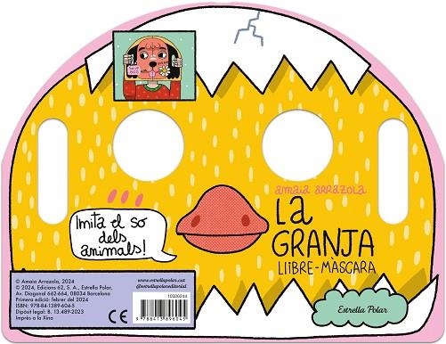 GRANJA. LLIBRE-MÀSCARA, LA | 9788413896045 | ARRAZOLA, AMAIA | Llibreria Online de Banyoles | Comprar llibres en català i castellà online