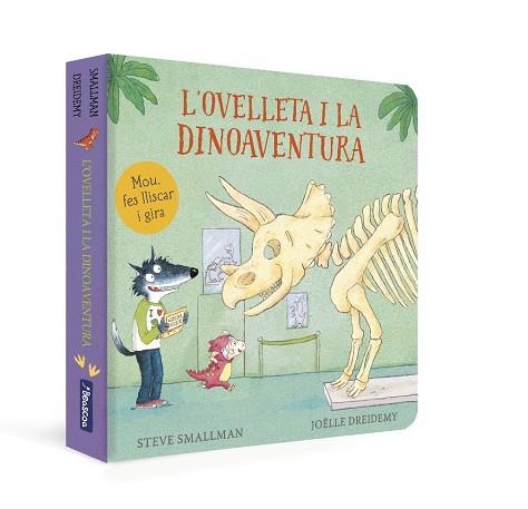 L'OVELLETA I LA DINOAVENTURA (L'OVELLETA QUE VA VENIR A SOPAR. LLIBRE DE CARTRÓ) | 9788448866983 | SMALLMAN, STEVE | Llibreria L'Altell - Llibreria Online de Banyoles | Comprar llibres en català i castellà online - Llibreria de Girona