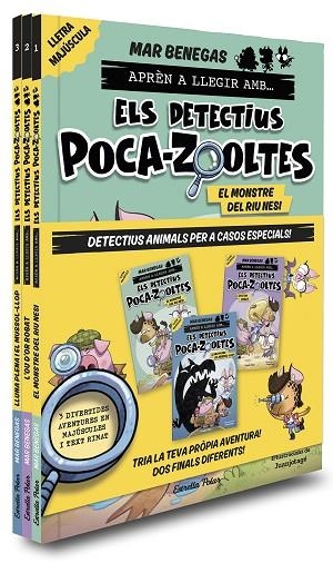 PACK APRÈN A LLEGIR AMB... ELS DETECTIUS POCA-ZOOLTES! 1-3 | 9788413897998 | BENEGAS, MAR | Llibreria L'Altell - Llibreria Online de Banyoles | Comprar llibres en català i castellà online - Llibreria de Girona