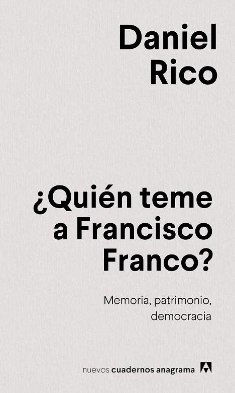 ¿QUIÉN TEME A FRANCISCO FRANCO? | 9788433924100 | RICO CAMPS, DANIEL | Llibreria Online de Banyoles | Comprar llibres en català i castellà online