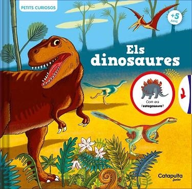 PETITS CURIOSOS: ELS DINOSAURES | 9788419987020 | ROLAND, CLAUDINE | Llibreria Online de Banyoles | Comprar llibres en català i castellà online