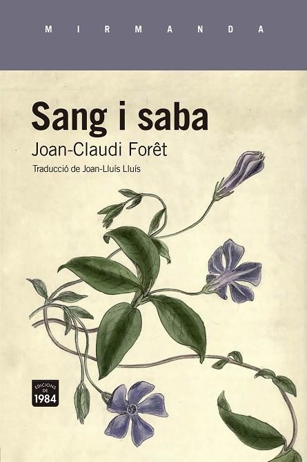 SANG I SABA | 9788418858758 | FORÊT, JOAN-CLAUDI | Llibreria Online de Banyoles | Comprar llibres en català i castellà online