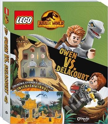 LEGO JURASSIC WORLD. OWEN VS. DELACOURT | 9788419987013 | ANDRYSIAK, MACIEJ | Llibreria L'Altell - Llibreria Online de Banyoles | Comprar llibres en català i castellà online - Llibreria de Girona