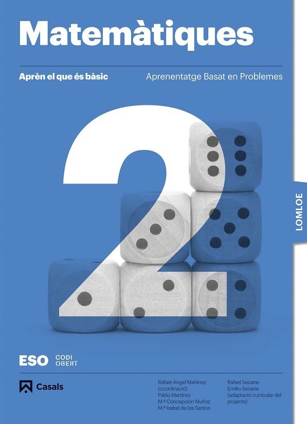 APRÈN EL QUE ÉS BÀSIC. MATEMÀTIQUES 2 ESO. LOMLOE | 9788421882061 | VARIOS AUTORES | Llibreria Online de Banyoles | Comprar llibres en català i castellà online