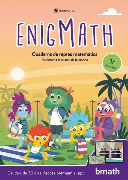 ENIGMATH 1º PRIMARIA QUADERNS DE REPTES MATEMÀTICS | 9788411679725 | INNOVAMAT | Llibreria L'Altell - Llibreria Online de Banyoles | Comprar llibres en català i castellà online - Llibreria de Girona