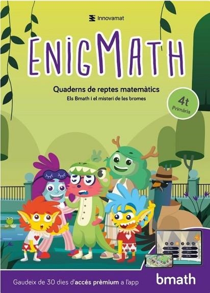 ENIGMATH 4º EP | 9788411679282 | VV.AA. | Llibreria L'Altell - Llibreria Online de Banyoles | Comprar llibres en català i castellà online - Llibreria de Girona