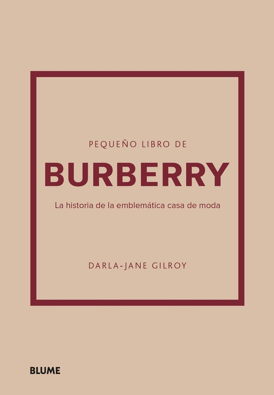 PEQUEÑO LIBRO DE BURBERRY | 9788410048492 | GILROY, DARLA-JANE | Llibreria L'Altell - Llibreria Online de Banyoles | Comprar llibres en català i castellà online - Llibreria de Girona