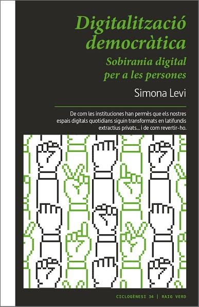 DIGITALITZACIÓ DEMOCRÀTICA | 9788419206084 | LEVI, SIMONA | Llibreria Online de Banyoles | Comprar llibres en català i castellà online