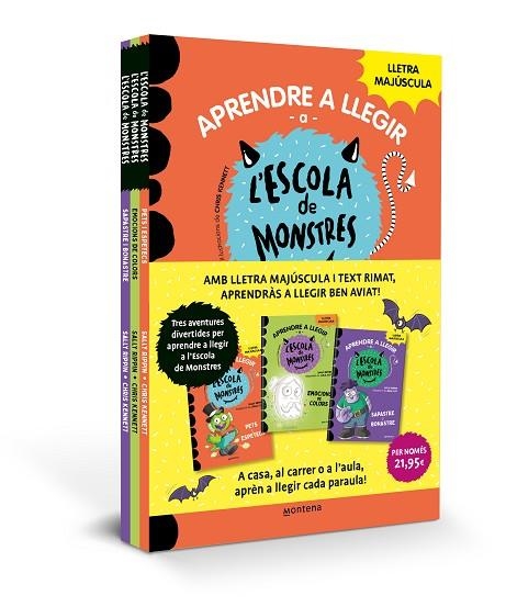 APRENDRE A LLEGIR A L'ESCOLA DE MONSTRES - PACK AMB ELS LLIBRES 7, 8 I 9 | 9788410298699 | RIPPIN, SALLY | Llibreria L'Altell - Llibreria Online de Banyoles | Comprar llibres en català i castellà online - Llibreria de Girona