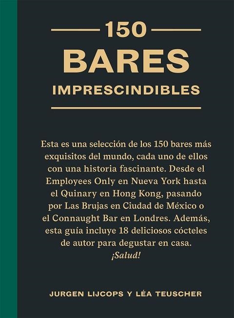 150 BARES IMPRESCINDIBLES | 9788419043450 | LIJCOPS, JURGEN | Llibreria Online de Banyoles | Comprar llibres en català i castellà online